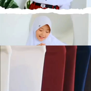 Jilbab Sekolah Anak Perempuan Vitto Explore Kerudung Instant Alesha Hijab