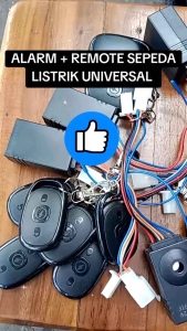 ALARM + REMOTE SEPEDA LISTRIK ANTI MALING