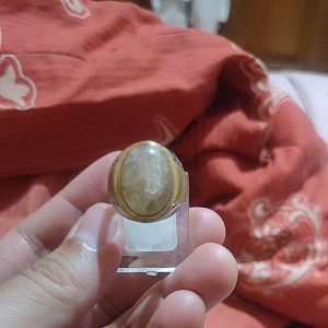 Cincin Akik Mewah Berkelas Batu Zamrud Alam