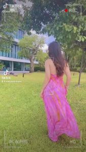 ชุดเดรสมัดย้อม พาสเทล เดรสมัดย้อมไปทะเล ชุดเดรสยาว เดรสพริ้วไปทะเล