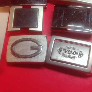 หัวเข็มขัดบูติคสุภาพขนาด34มม8x4cmเนื้อซิ้งค์สีนิเกิล