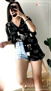 Kemeja Viscos Motif Viral: Baju Pantai Pria-Wanita