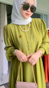 Gamis Mazaya Polos Wanita: Pilihan Modis & Nyaman
