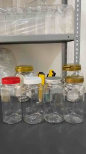 (Isi 30pcs) toples hexagonal slim 600ml & Y 700ml / toples bawang murah / toples coklat murah / toples plastik serbaguna