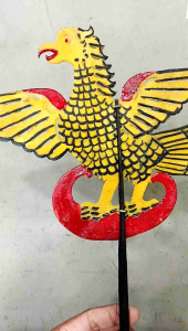 Wayang kulit kidangan - wayang bentuk hewan - wayang asli kulit - mainan wayang anak-anak