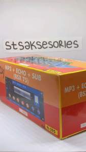 Kit MP3 + Echo + Sub BSX 75 Plus: Aksesoris Audio Profesional