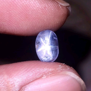 Mengenal Safir Biru Langit Natural STRONG STAR Ceylon Srilanka Tanpa Pengobatan & Perhiasan Kaca Tubuh