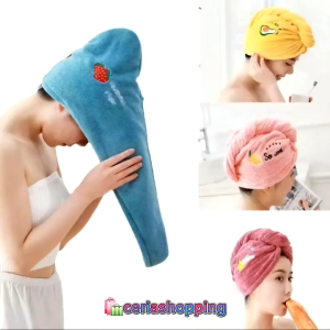HANDUK KERAMAS CREAMBATH / Magic Towel Cup Handuk Kepala