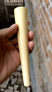 pipa once kayu kemuning 99 asli panjang 15 cm