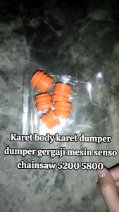 Karet body karet dumper dumper gergaji mesin senso chainsaw 5200 5800