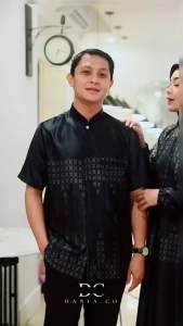 Gamis couple keluarga sarimbit best seller cod kemeja gamis raya lebaran size m L xl jumbo