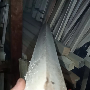 LIST KAYU KASO 4X4CM PANJANG 1METER SOLID