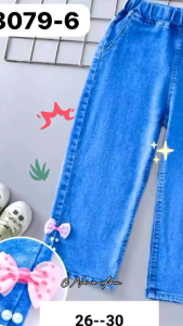 CELANA KULOT FASHION ANAK PEREMPUAN 1 - 10 TAHUN JEANS IMPORT KEKINIAN
