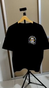 Kaos Oversized Tshirt Runn1ng Out Of Gambar Depan Belakang/Kaos Oversize Wanita/Pria T-shirt