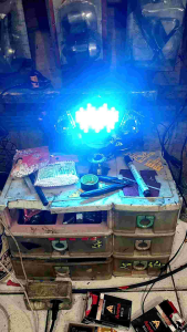 Lampu Running Jupiter Z1 5 TR 8 Mode Otomatis Tinggal Colok Bonus Lem