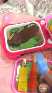 ของเล่นอาหารปิ้งย่าง อาหารจำลอง toy food