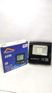 LED LAMPU SOROT PANCARAN 20 WATT CAHAYA PUTIH ALITECO/LED LAMPU TEMBAK LED 20 WATT CAHAYA PUTIH  SNI