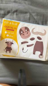 cut and glue summer activity for kids