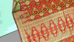 Kain songket palembang limar / Bahan songket palembang mesin semi tenun/ Kain rok kebaya songket