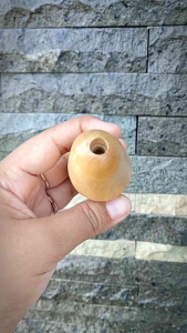 sedotan once pipa kayu kemuning gading unik dan lentik A630