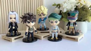 Mô hình JoJos Bizarre Adventure - Joseph Joestar Caesar Zeppeli Rohan Kishibe Jotaro Kujo Leone Abbacchio - Cao 10~12cm