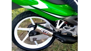 Knalpot satria 2 tak satria hiu satria lumba Kyx original standar racing