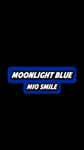 Cover Full Body Halus Yamaha Mio Smile Warna Moonlight Blue Cat Custom