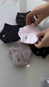 ถุงเท้าข้อสั้น Premium (1แพ็ค 10คู่) เนื้อผ้าละเอียด