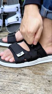 Silom Sandal Pria Slide Basic Velcro Sendal Cowok Casual Rexton - L 01