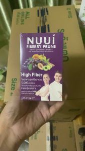 Nuui Fiberry Prune หนุย ไฟเบอร์รี่พรุน 17 กรัม บรรจุ 6 ซอง