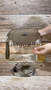 POUCH/DOMPET/SELEMPANG CHIBAO KANVAS 2Sleting Z003