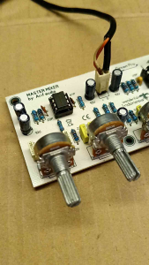 kit master mixer tone 4 potensio 2 input dan output balance