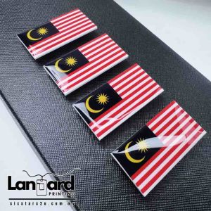 NATIONAL FLAG BADGE