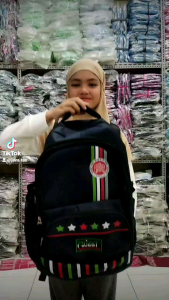 Tas Ransel Anak Sekolah NEW GUZEL MALAVITA STAR Tas Ransel Anak Laki Laki Tas Anak Sekolah Cowok SD SMP Gratis Jas hujan