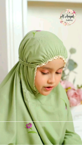 Mukena Terusan AZALEA Anak SD & Remaja | Al Arsyad