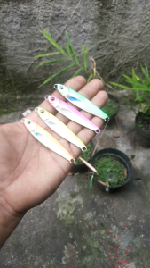 metal jig para slim umpan pancing full gid