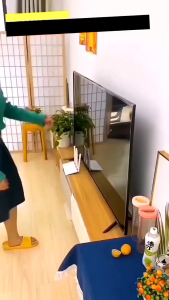 RAK SIKU AMBLAN MODEM ROUTER WIFI ANTI SLIP BELAKANG MONITOR TV LCD