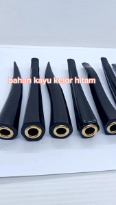 Pipa Once Padutan Varian Kayu Galih Kelor Hitam Asli Tenggelam Fs67