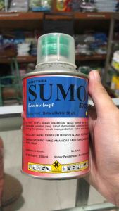 Sumo 50ec 250ml Beta siflutrin Insektisida Pengendali Ulat Tanaman