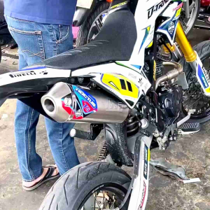 Knalpot Norifumi NOCTUS T5 Full Bending KLX 140 KLX 150 CRF 150L WR 155 DTRACKER 150