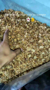 Bawang merah goreng grad B kemasan 1kg plastik tebal (Free Bubble wrap)