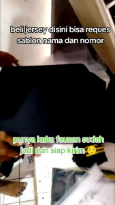 JERSEY OLAHRAGA FUTSAL SEPAK BOLA FREE CUSTOM SABLON NAMA DAN NOMOR SATU SET DRY FIT PREMIUM QUALITY