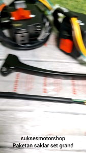 Paketan Saklar Holder Set Kiri Kanan & Bahan Babet + Handle Rem & Swit Suit Rem Tromol Honda Astrea Prima Grand & Legenda