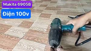 Bulong Makita hàng bãi xài điện 100 volt đầu 1/2