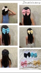 linen sailor bows - พร้อมส่ง