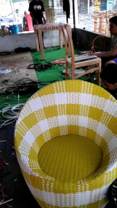 Lemari Rotan Sintetis 2 Laci Dvd Meja Tv Rotan sintetis Murah