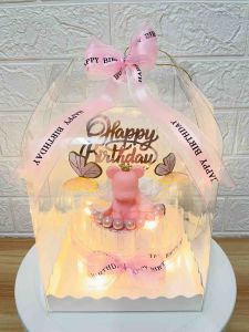 ขนาด 15-16 ใบ ของขวัญ เค้กเงิน เค้กใส่เงินสดเอง เป็นของขวัญในโอกาสต่างๆ