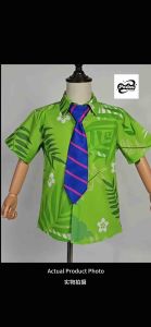 【Ready Stock🇲🇾】疯狂动物城2尼克·王尔德短袖衬衫同款Crazy Nick Zootopia 2 Nick Wilde Short sleeved Shirt Same Style - 123