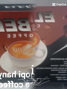 ELBEE COFFEE 1 BOX ISI 10 SACHET 300 GRAM ORIGINAL BBC