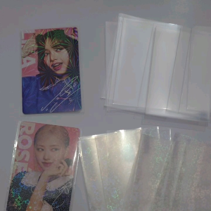 isi 10 pcs Inner sleeve photocard Kpop hologram